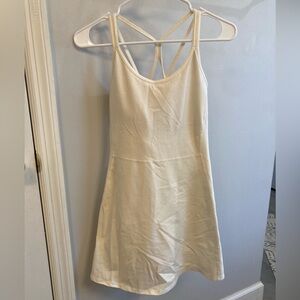 Old navy off white strappy activewear tennis dress size medium